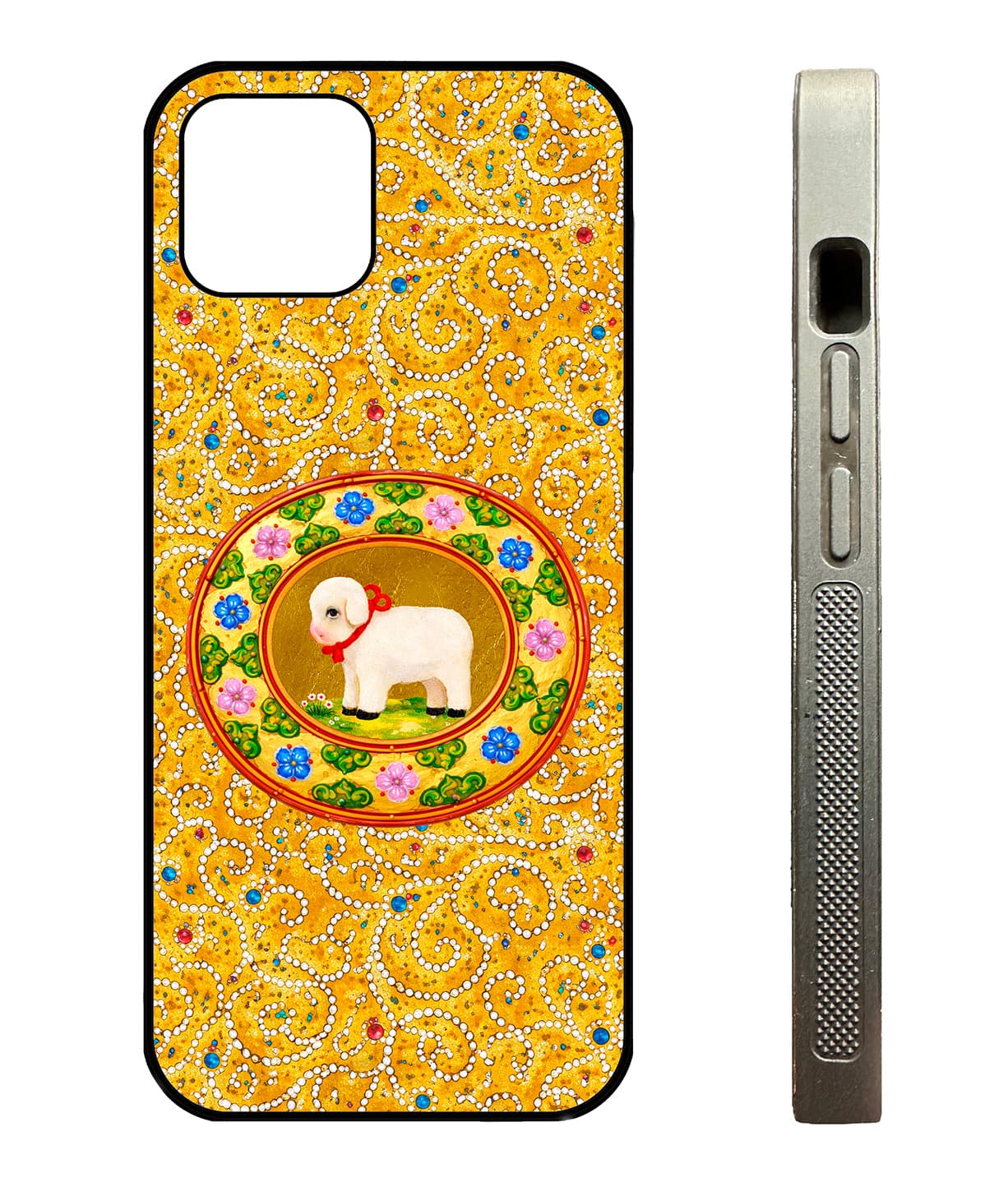 კრავი — Levan Margiani-ის catalogue.types.phone_case Artiani-ისთვის. ფერი: Ornaments