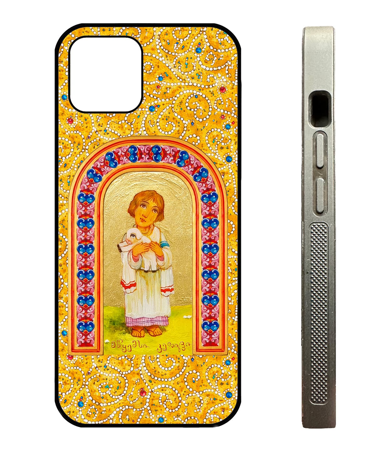 მწყემსი კეთილი — Levan Margiani-ის catalogue.types.phone_case Artiani-ისთვის. ფერი: Ornaments
