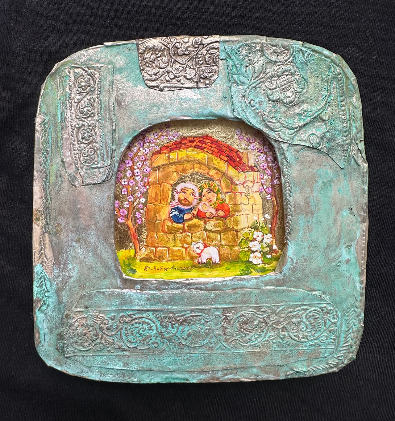 Spring, Painting by Levan Margiani for Artiani